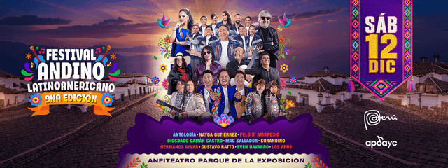 Festival Andino Latinoamericano 9na. Edición