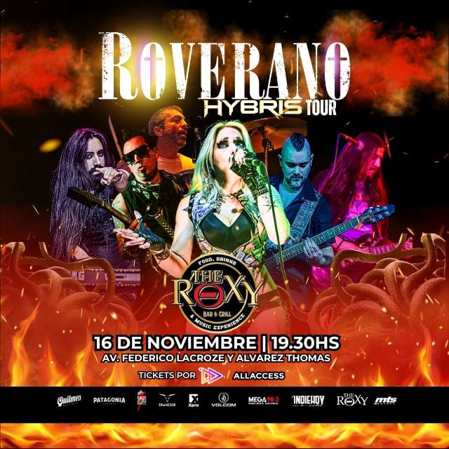 ROVERANO TOUR HYBRIS en The Roxy Bar & Grill