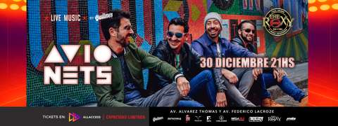 AVIONETS – DESPEDIDA DE AÑO