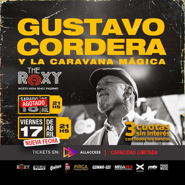 GUSTAVO CORDERA Y LA CARAVANA MAGICA EN THE ROXY LIVE en The Roxy Live