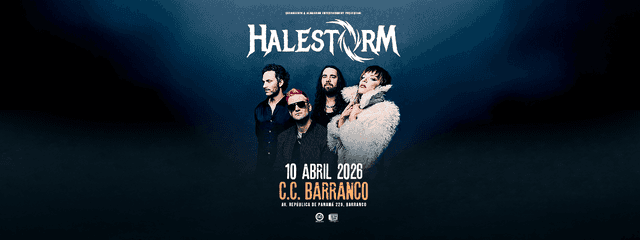 Halestorm en Lima