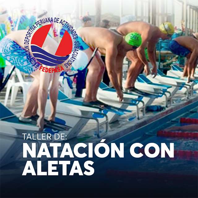 Taller de Natación con Aletas