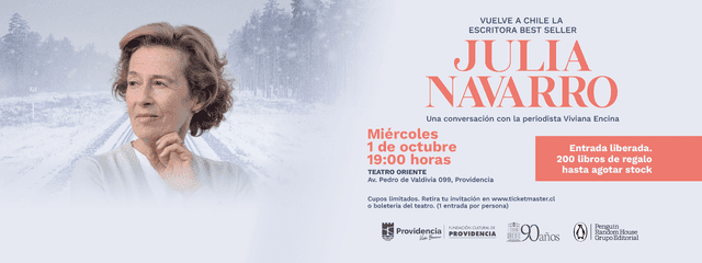 Julia Navarro Vuelve a Chile