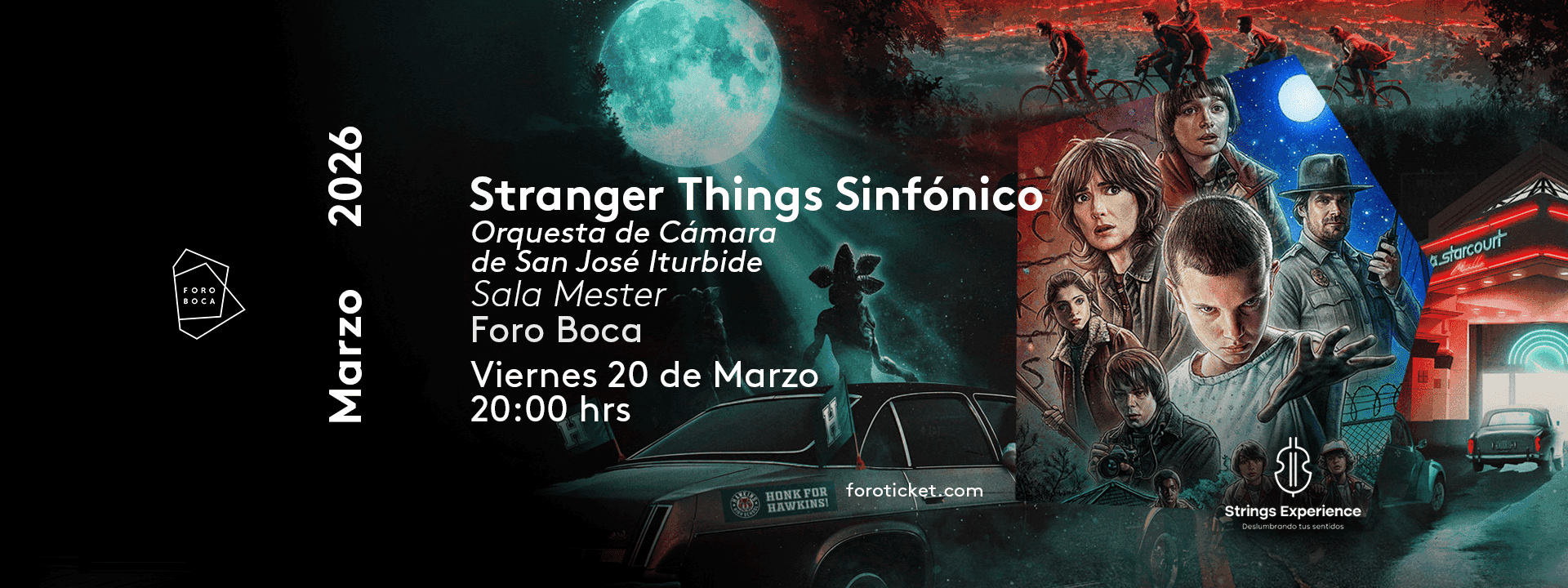Stranger Things Sinfónico | Orquesta de Cámara de San José Inturbide