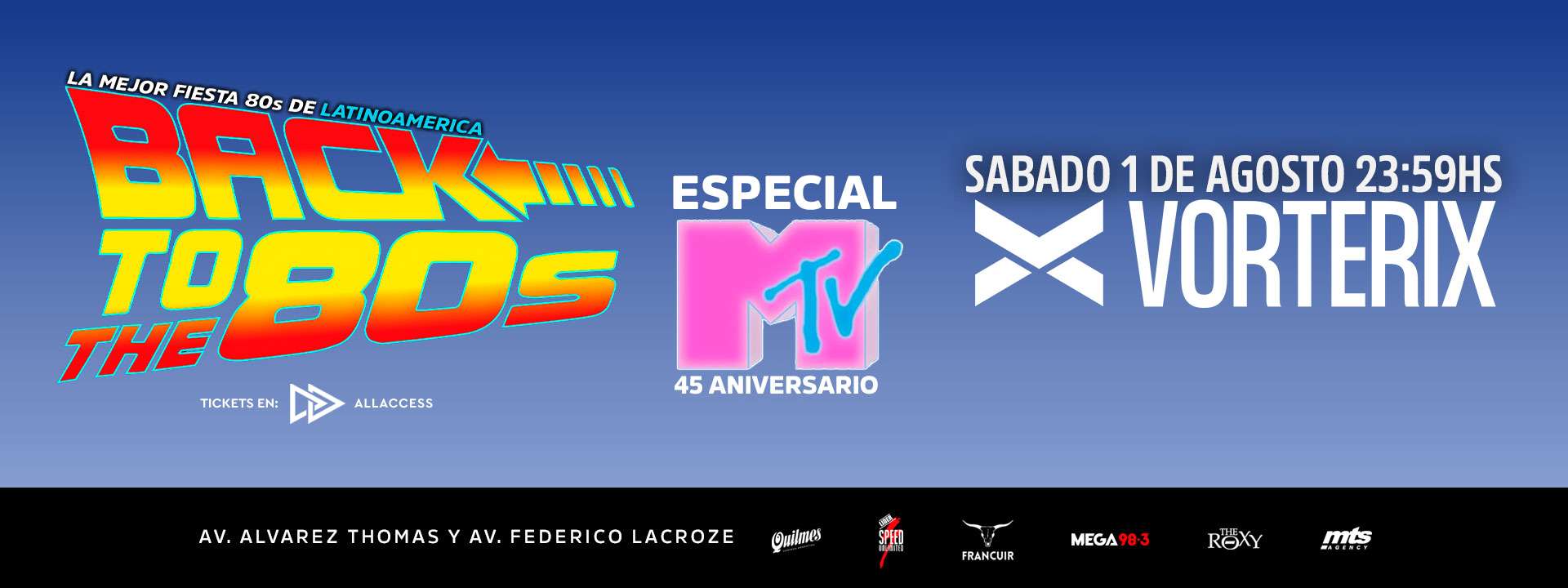 FIESTA BACK TO THE 80s