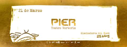 PIER FESTEJA 25 AÑOS DE SU DISCO "GLADIADORES DEL ROCK"