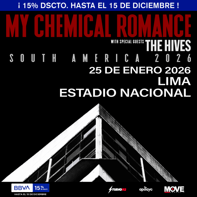 My Chemical Romance en Estadio Nacional -Lima - Peru