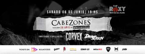 CABEZONES - Festejando 20 años de "Bienvenidos"