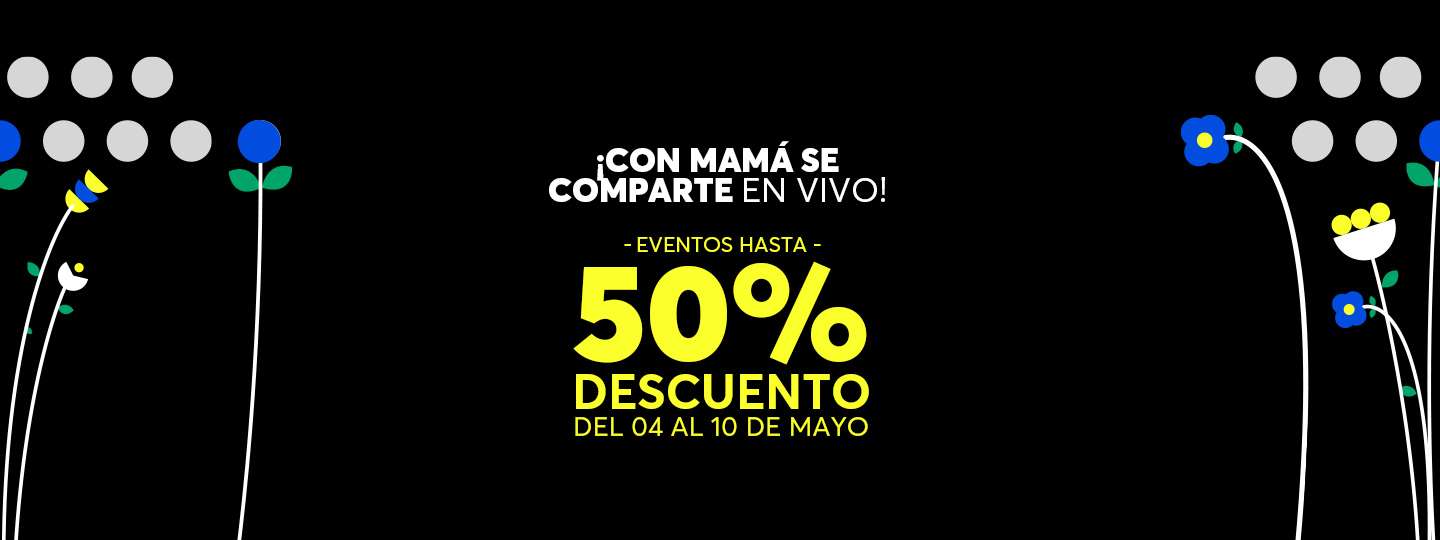 Banner Dia de la Madre- Hasta 50% dscto