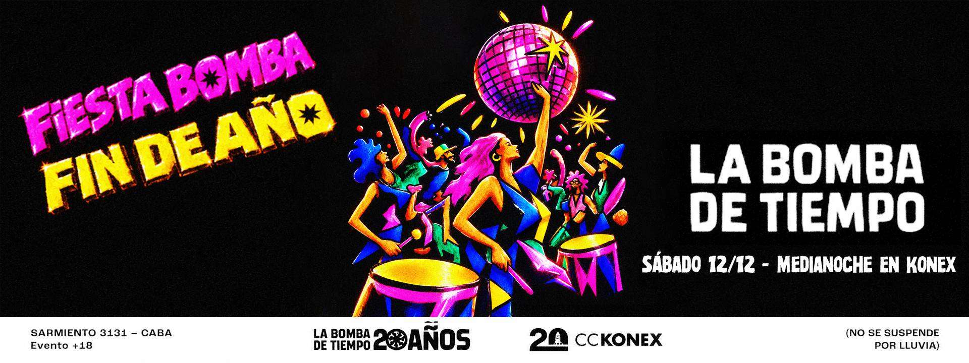 Fiesta Bomba Fin de Año