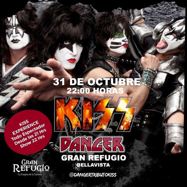 Tributo Kiss en Gran Refugio Bellavista