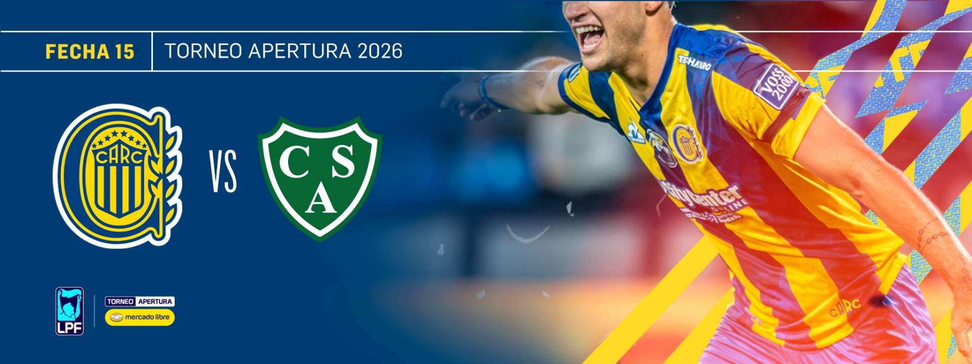 Rosario Central vs. Sarmiento - Torneo Mercado Libre Apertura 2026 - FECHA 15
