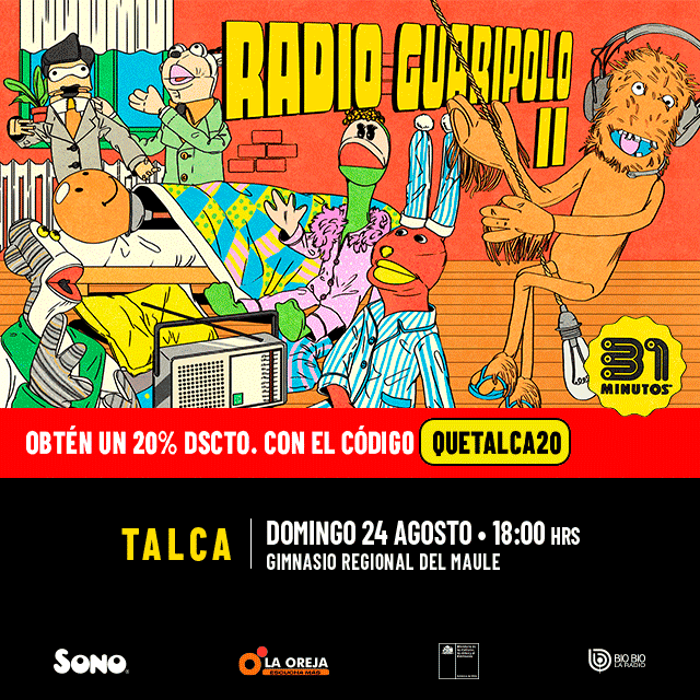 31 Minutos - Radio Guaripolo II en Talca y Valdivia