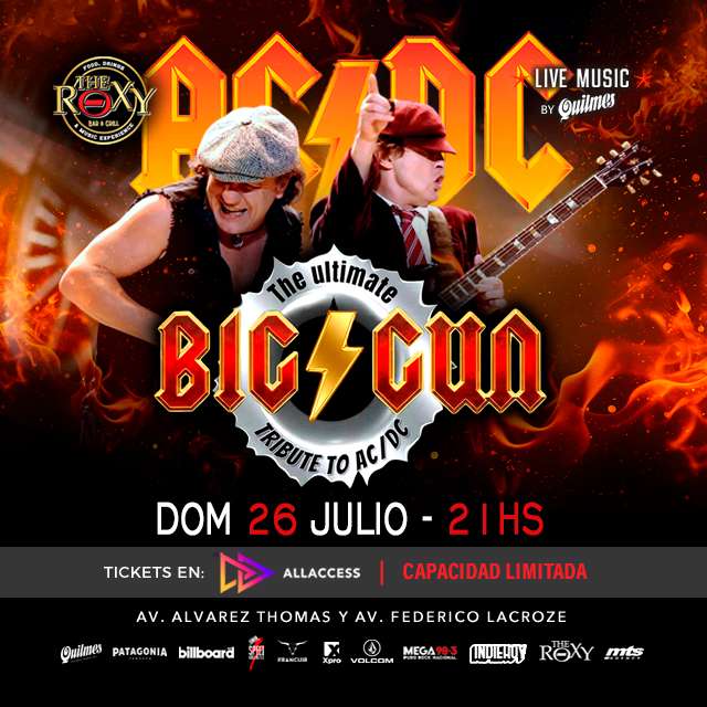 BIG GUN VUELVE AL ROXY BAR & GRILL en The Roxy Bar & Grill