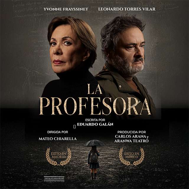 "La Profesora" de Eduardo Galán - Del 04 al 28 de Setiembre