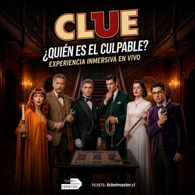 Clue: ¿Quién es el Culpable? - 6 de Septiembre 2026