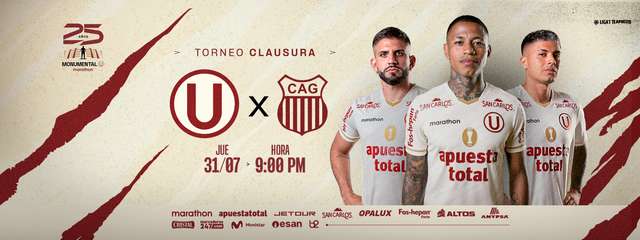 Universitario vs Atlético Grau| Fecha 3 - Liga 1 - Clausura 2025