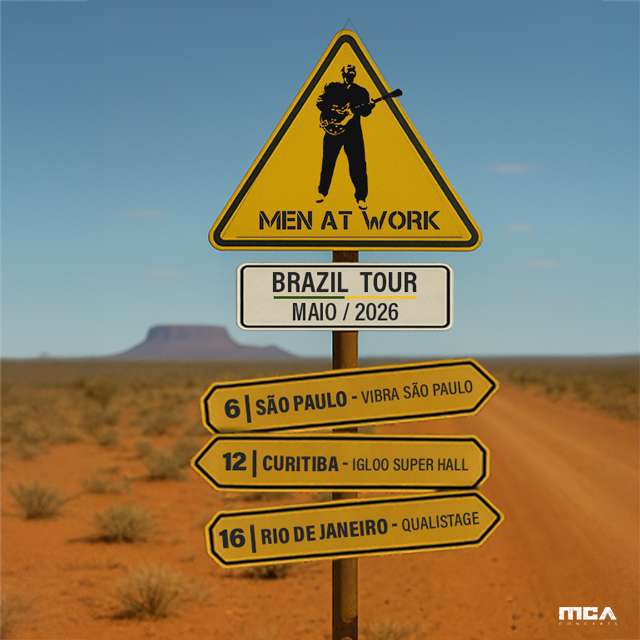 Men at Work - Curitiba - 12/05/2026 en Igloo Super Hall