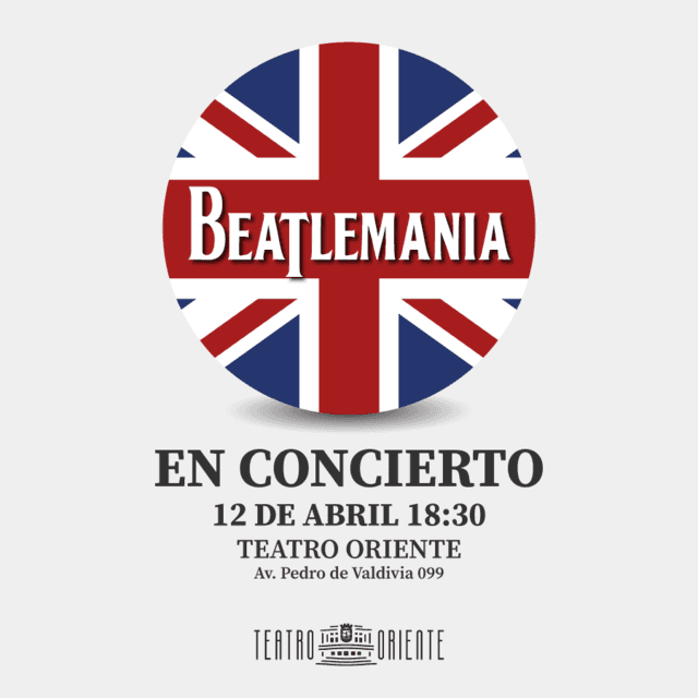 Beatlemania en Concierto en Teatro Oriente