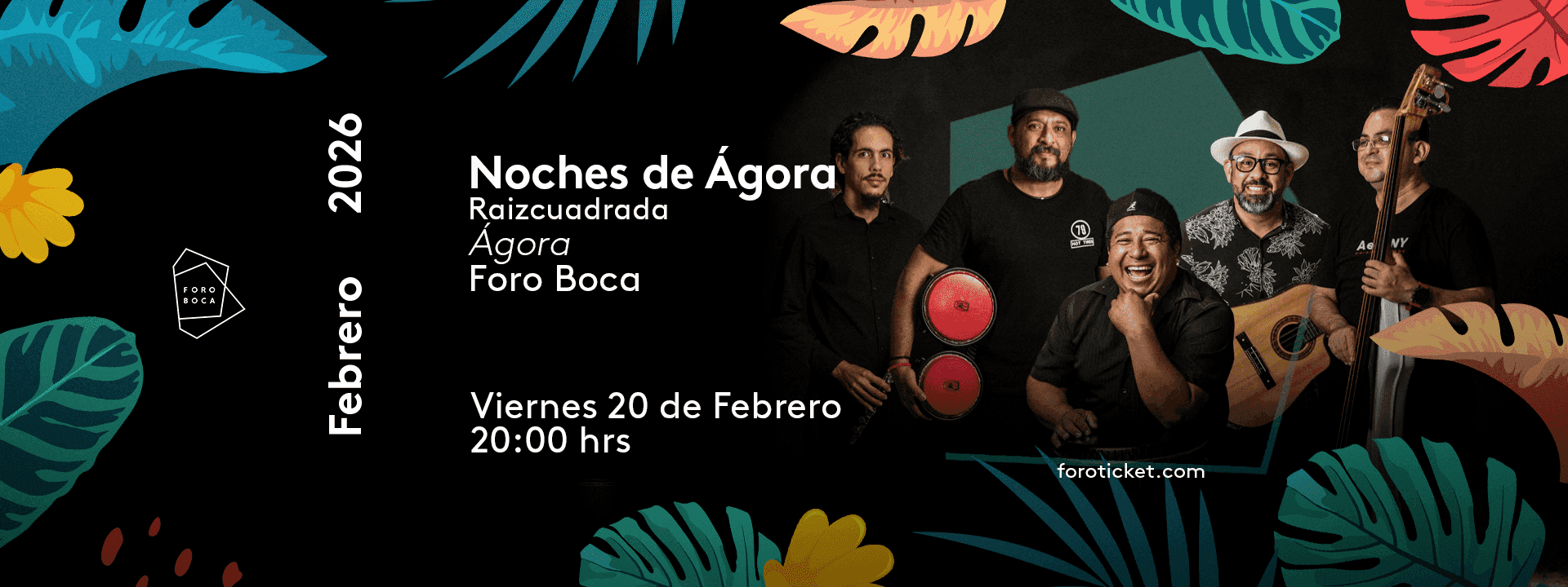 Raizcuadrada | Noches de Ágora