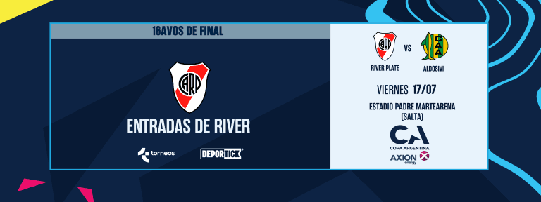 Entradas River - 16avos de final 