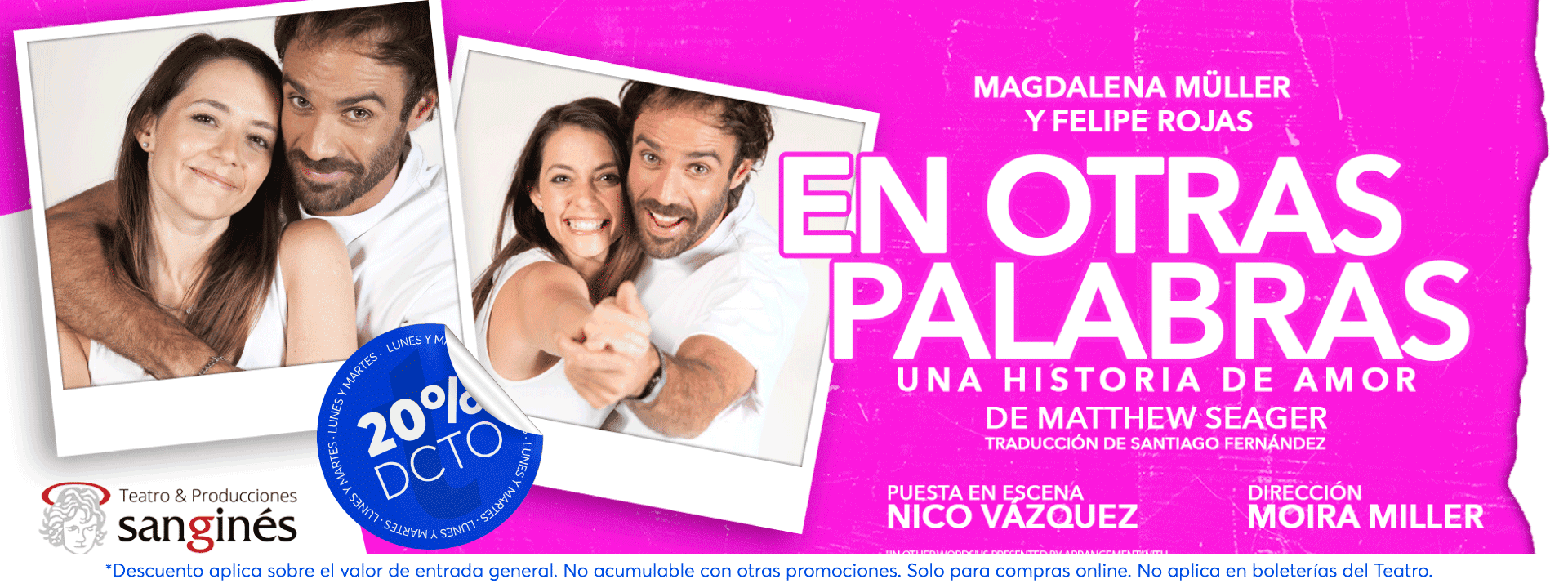 En otras Palabras - Teatro San Ginés