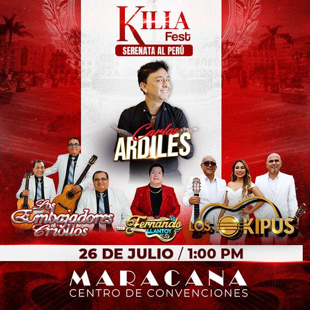 KILLA FEST – Gran Serenata Criolla al Perú