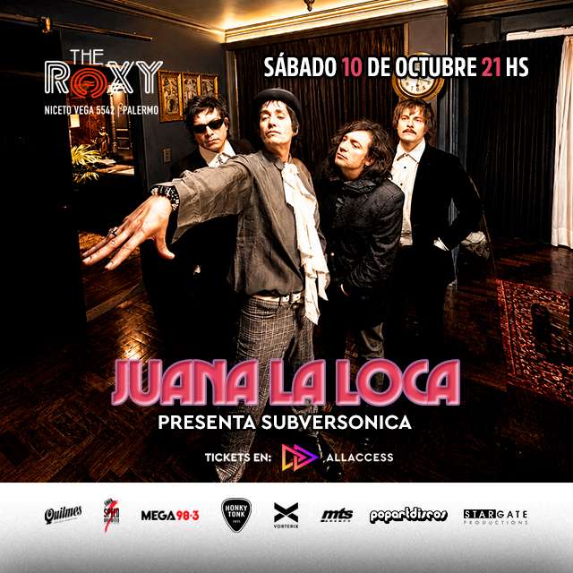 JUANA LA LOCA - Sábado 10 de Octubre 2026