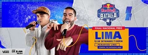 Red Bull Batalla Final Nacional Perú 2026
