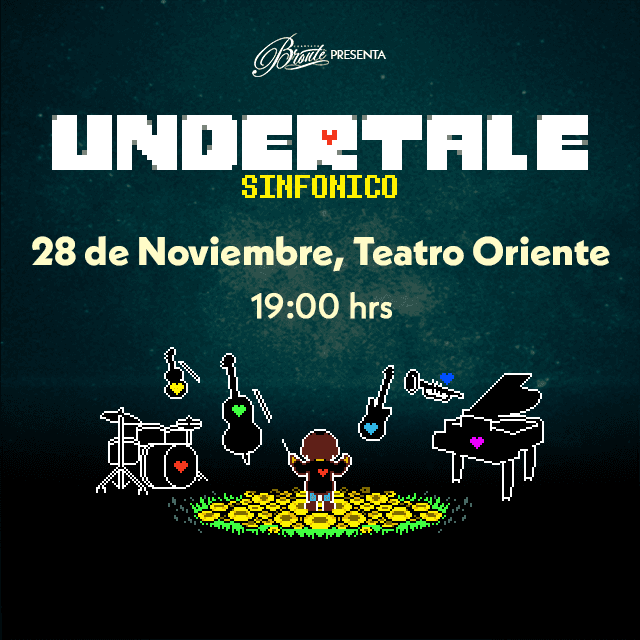 Undertale Sinfónico en Teatro Oriente