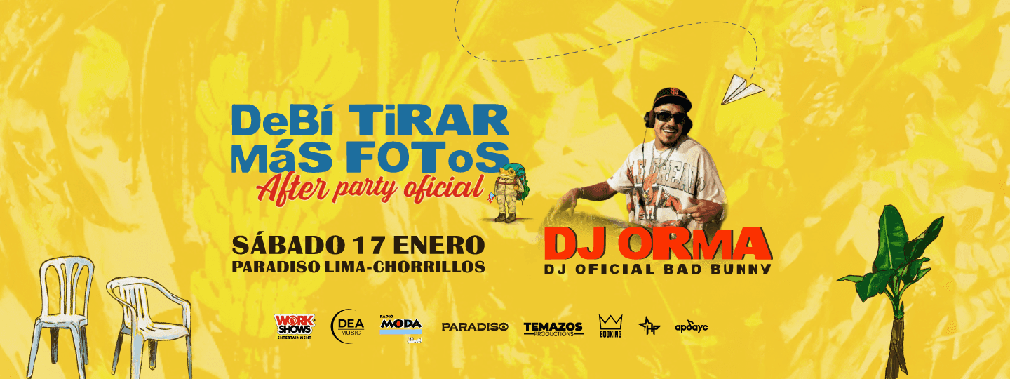 Bad Bunny - 'DeBÍ TiRAR MáS FOToS' After Party Oficial con DJ Orma