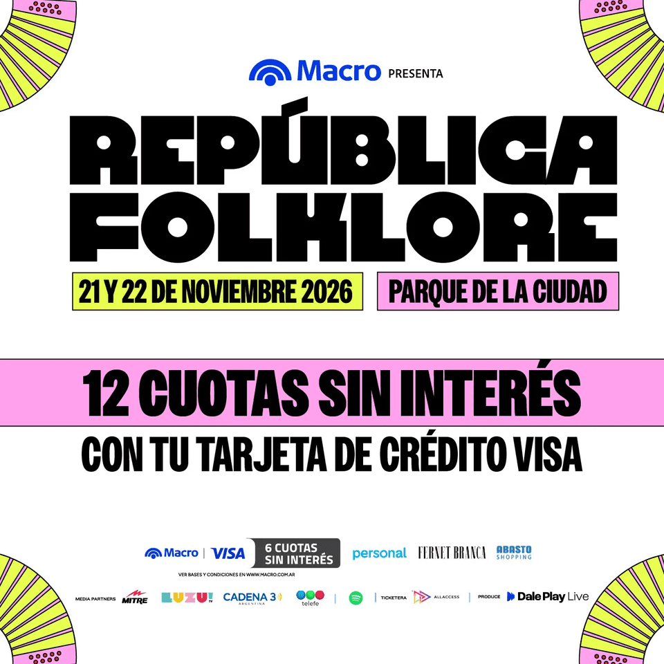 12 cuotas sin interés con tarjetas VISA