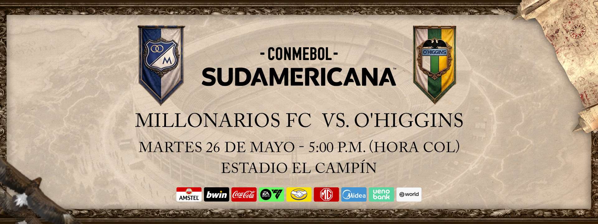 MFC VS. O'HIGGINS | CONMEBOL SUDAMERICANA 2026