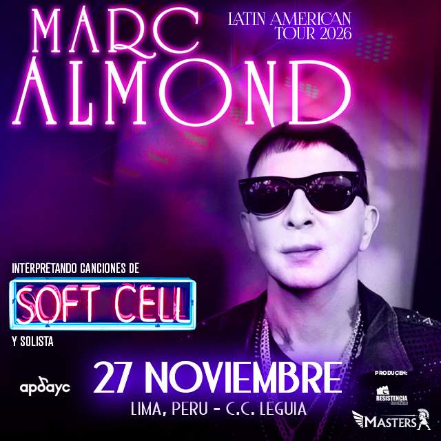 Marc Almond en Centro de Convenciones Leguia