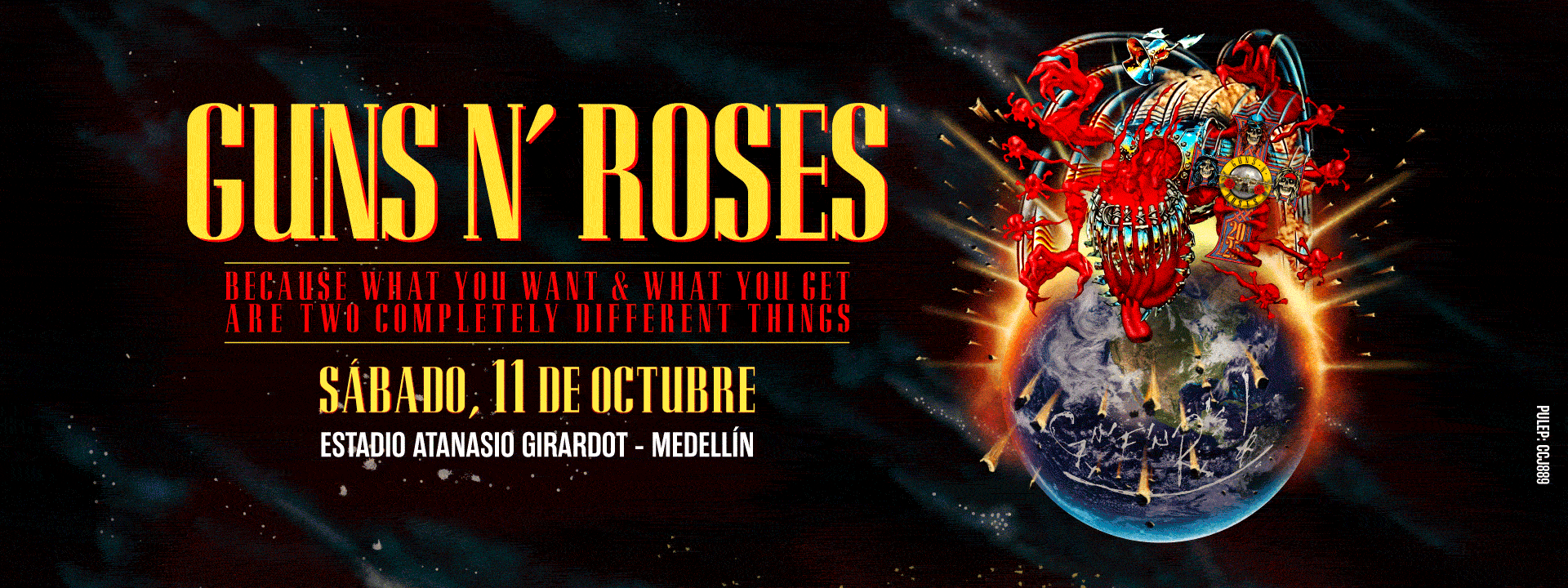 GUNS N' ROSES - MEDELLÍN