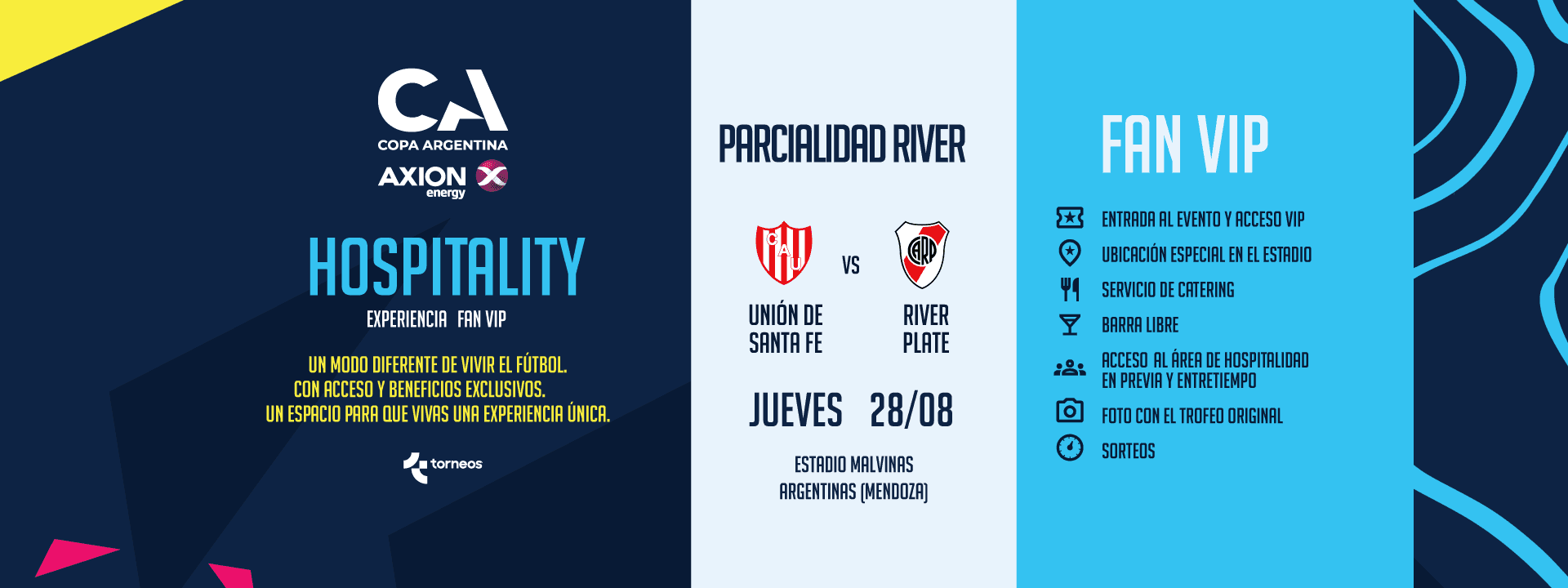 Unión vs. River Plate - 8vos. Copa Argentina 2025