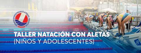 Taller de Natación con Aletas (Niños y Adolescentes)