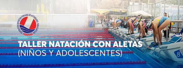 Taller de Natación con Aletas (Niños y Adolescentes)