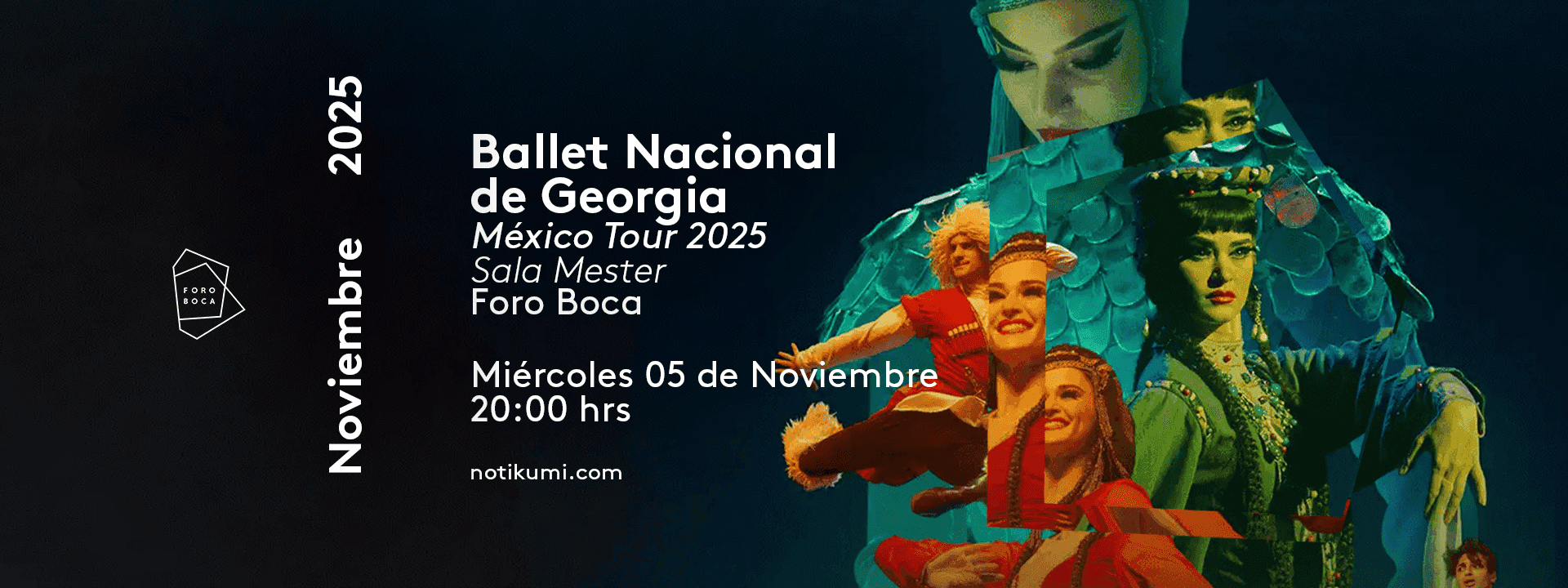 Ballet Nacional de Georgia | México Tour 2025