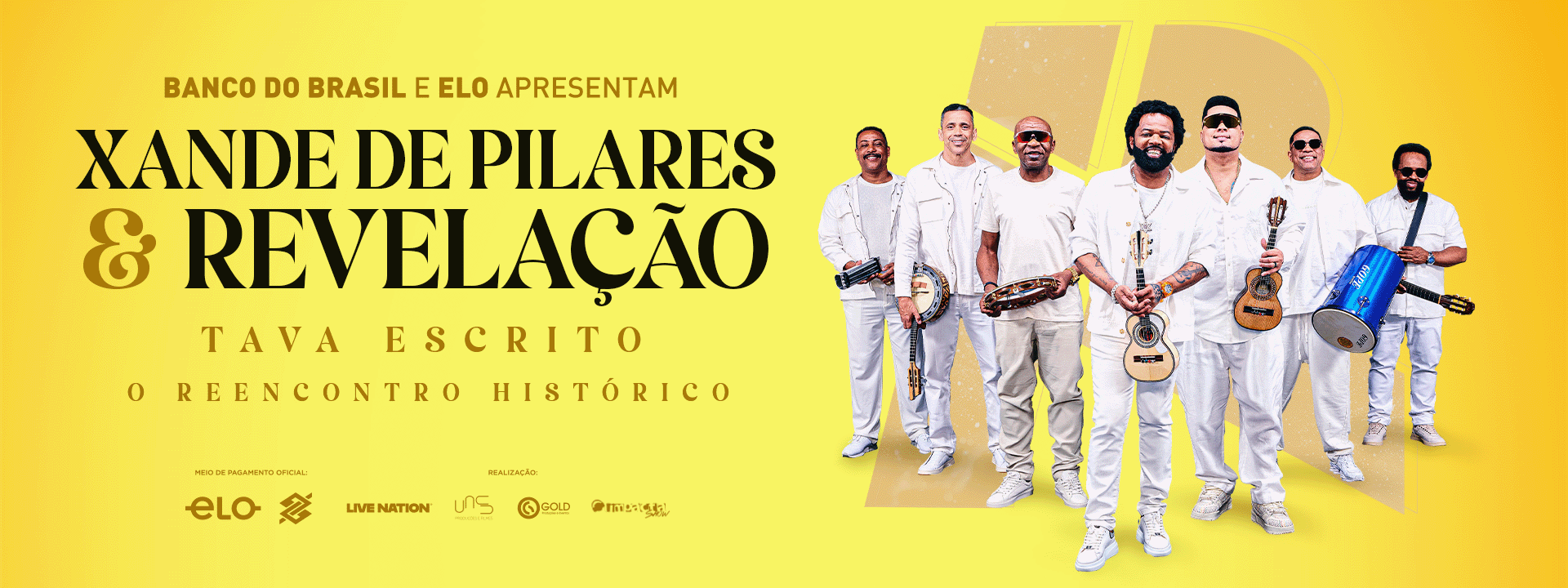 Revelação & Xande de Pilares - Florianópolis - 05/09/2026 - Venda Geral
