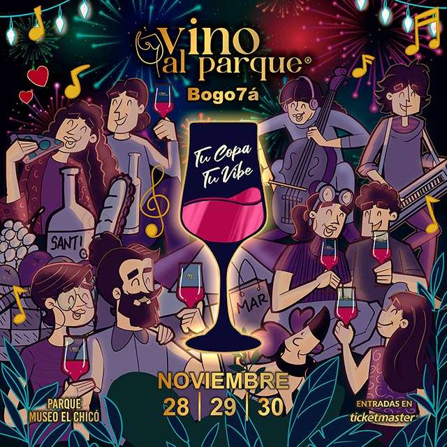 Vino Al Parque | Bogo7á en Parque Museo El Chicó