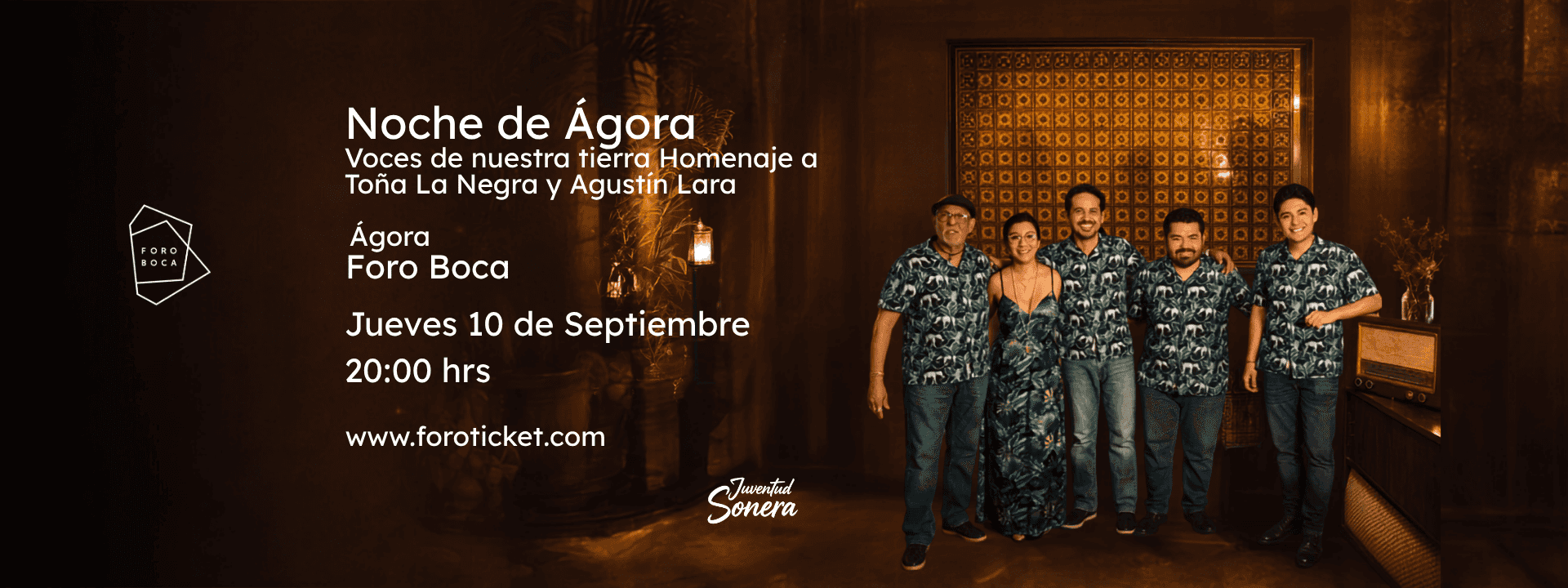 Noches de Ágora | Juventud Sonera