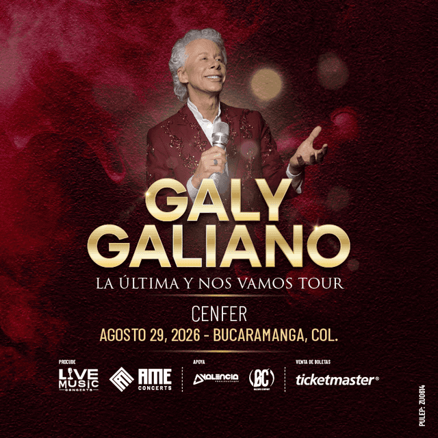 Galy Galiano | Bucaramanga