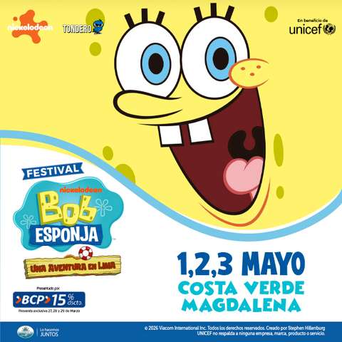 Festival Bob Esponja, Una Aventura En Lima