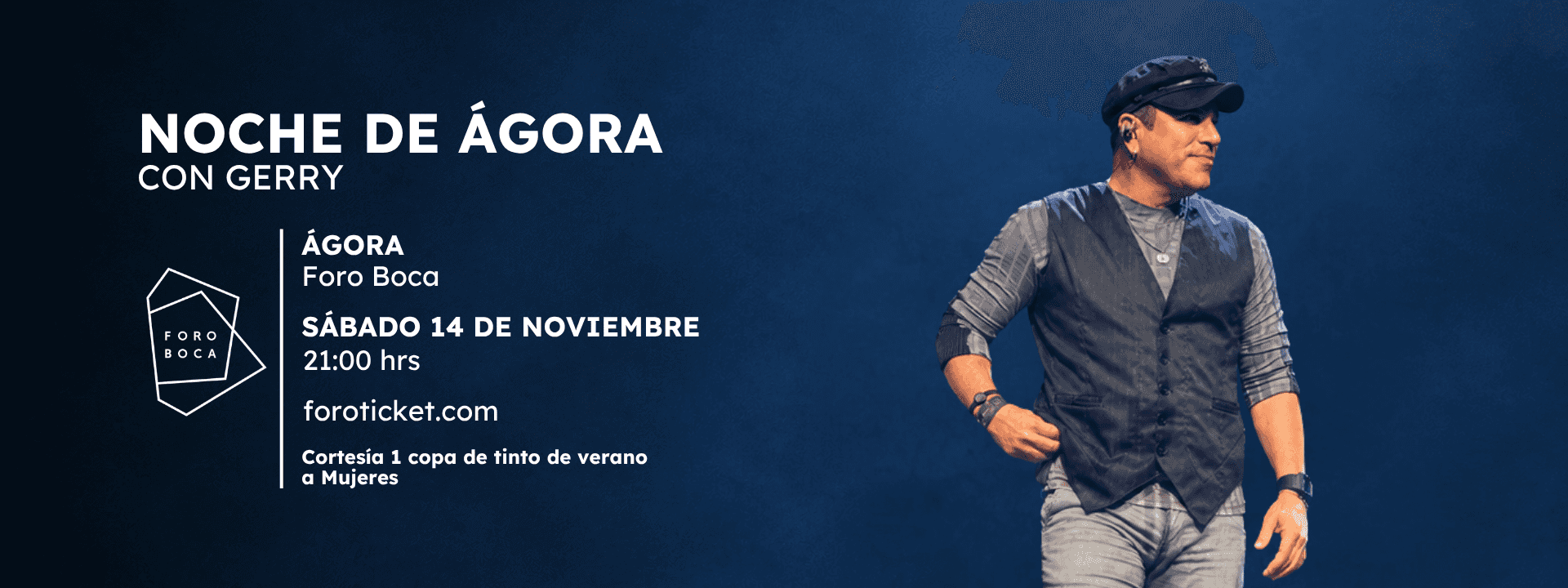 Gerry | Noche de Ágora