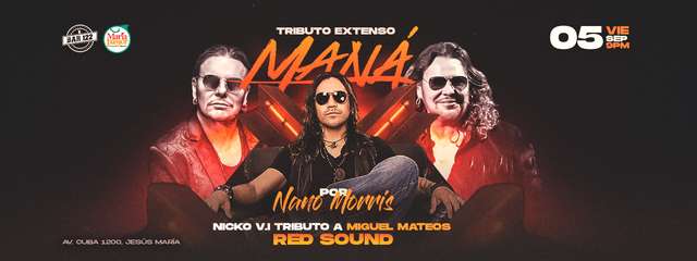 Mana Tributo Extenso Por Nano Morris En Vivo - Setiembre
