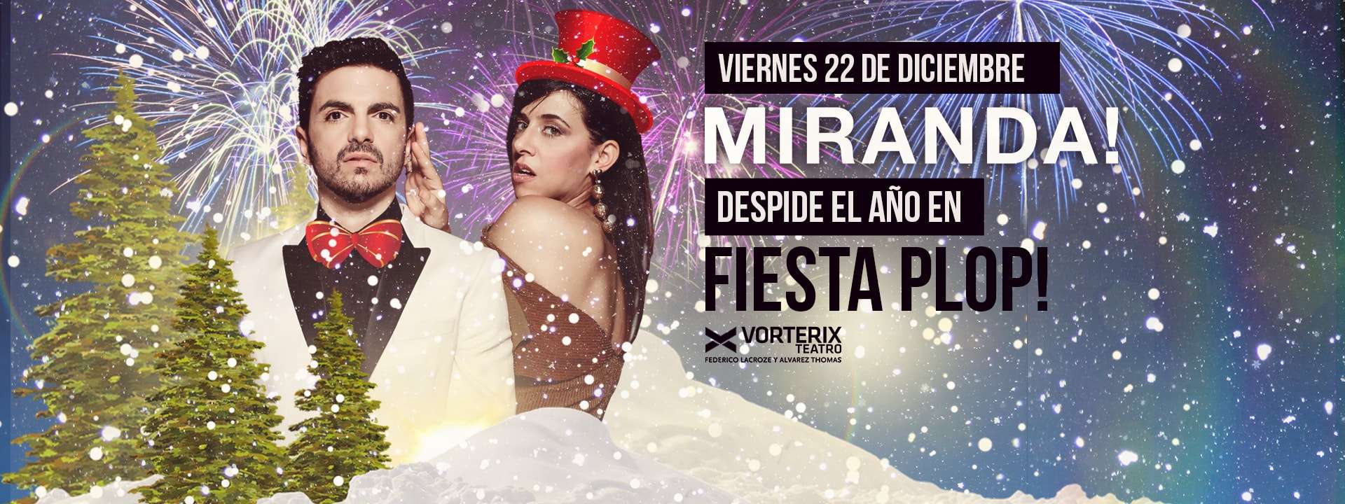 MIRANDA! despide el año en FIESTA PLOP!