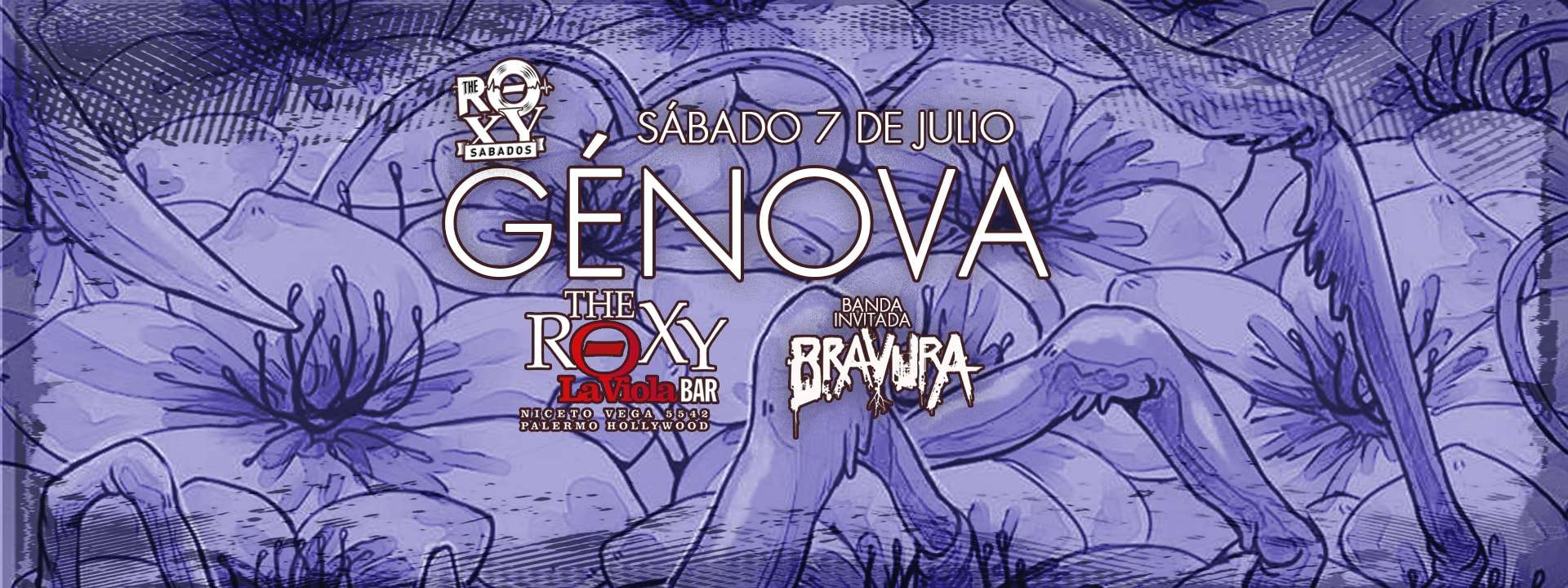 THE ROXY SÁBADOS GÉNOVA Inv.: BRAVURA