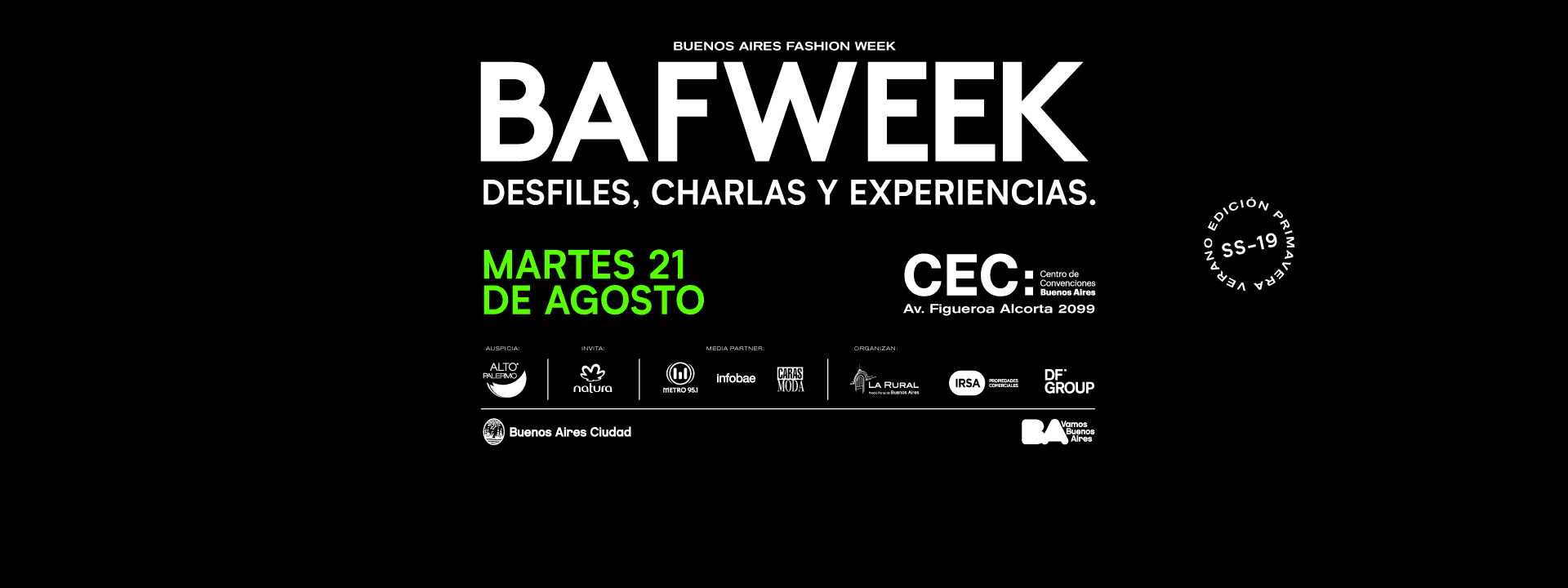 BAFWEEK - 21 DE AGOSTO