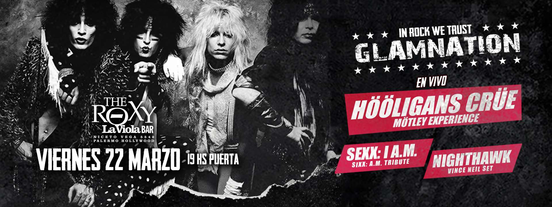 GLAMNATION DELUXE EDITION ESPECIAL "THE DIRT" CUMBRE CRÜEHEADS
